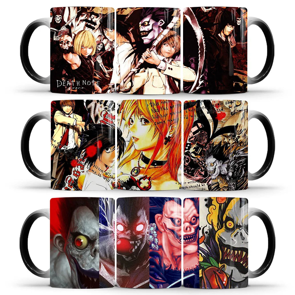 Heat Sensitive Anime Mug – Color Changing Ceramic Cup