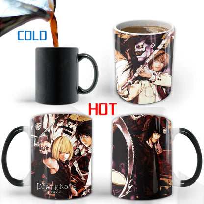 Heat Sensitive Anime Mug – Color Changing Ceramic Cup