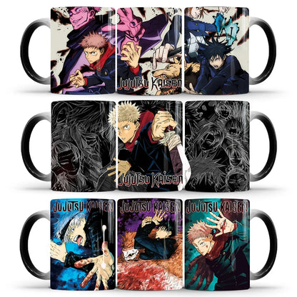 Anime Color Changing Ceramic Mug – Heat Sensitive Cup