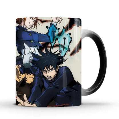 Anime Color Changing Ceramic Mug – Heat Sensitive Cup