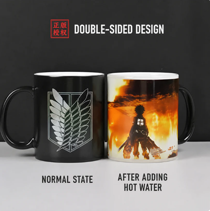 Attack On Titan-heat Sensitive Mug